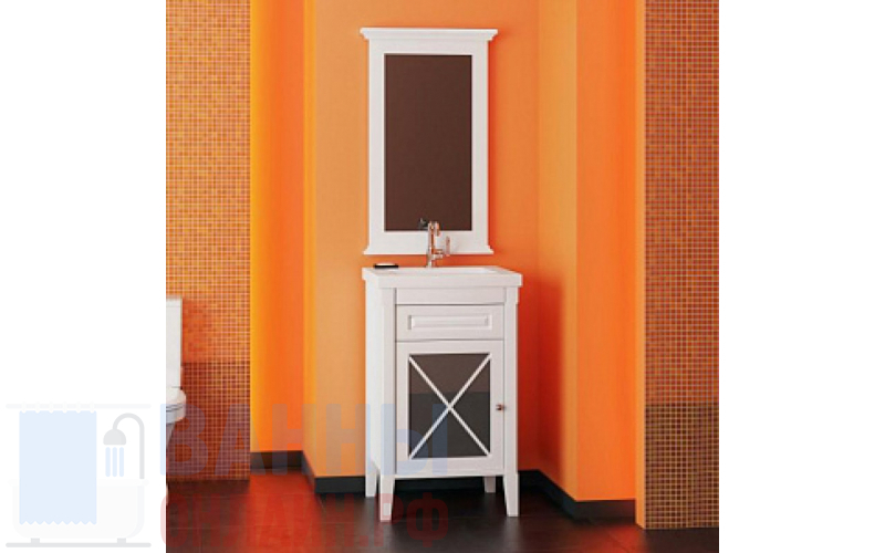 Мебель для ванной Opadiris Палермо 50 L белая